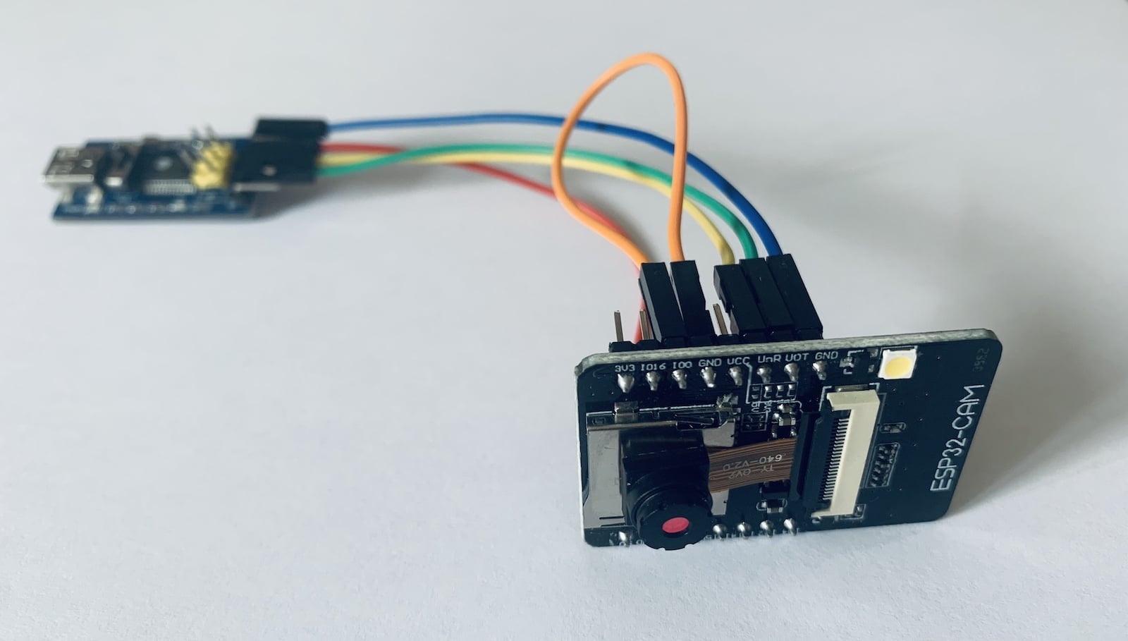 Programming an ESP32-CAM (AI Thinker) with the Arduino IDE